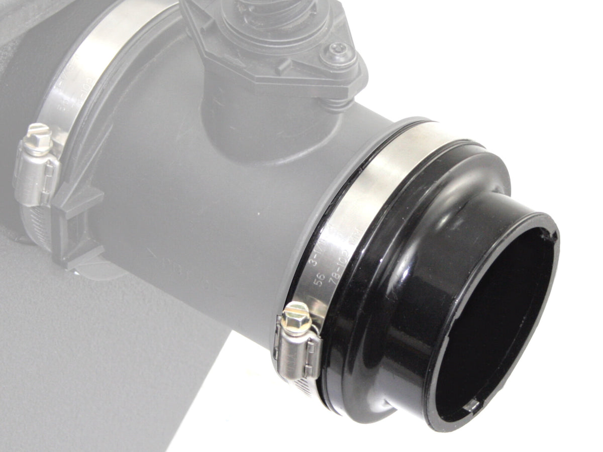 Magnum Force Cold Air Intake System Spare Parts Kit (3-1/2 Inch ID to 2-3/4 Inch ID x 2 Inch L) Straight Reducing Coupler - Black aFe Power-3