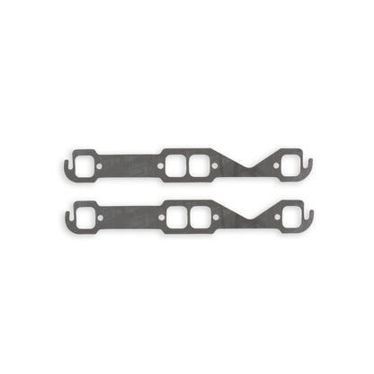 Ultra-Seal Header Gaskets Fits 1955-1991 Chevrolet 262-400 Gen I Small Block Square Ports, 1.45 Inch x 1.55 Inch Mr Gasket