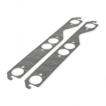Ultra-Seal Header Gaskets Fits 1955-1991 Chevrolet 262-400 Gen I Small Block Round Ports Mr Gasket-1