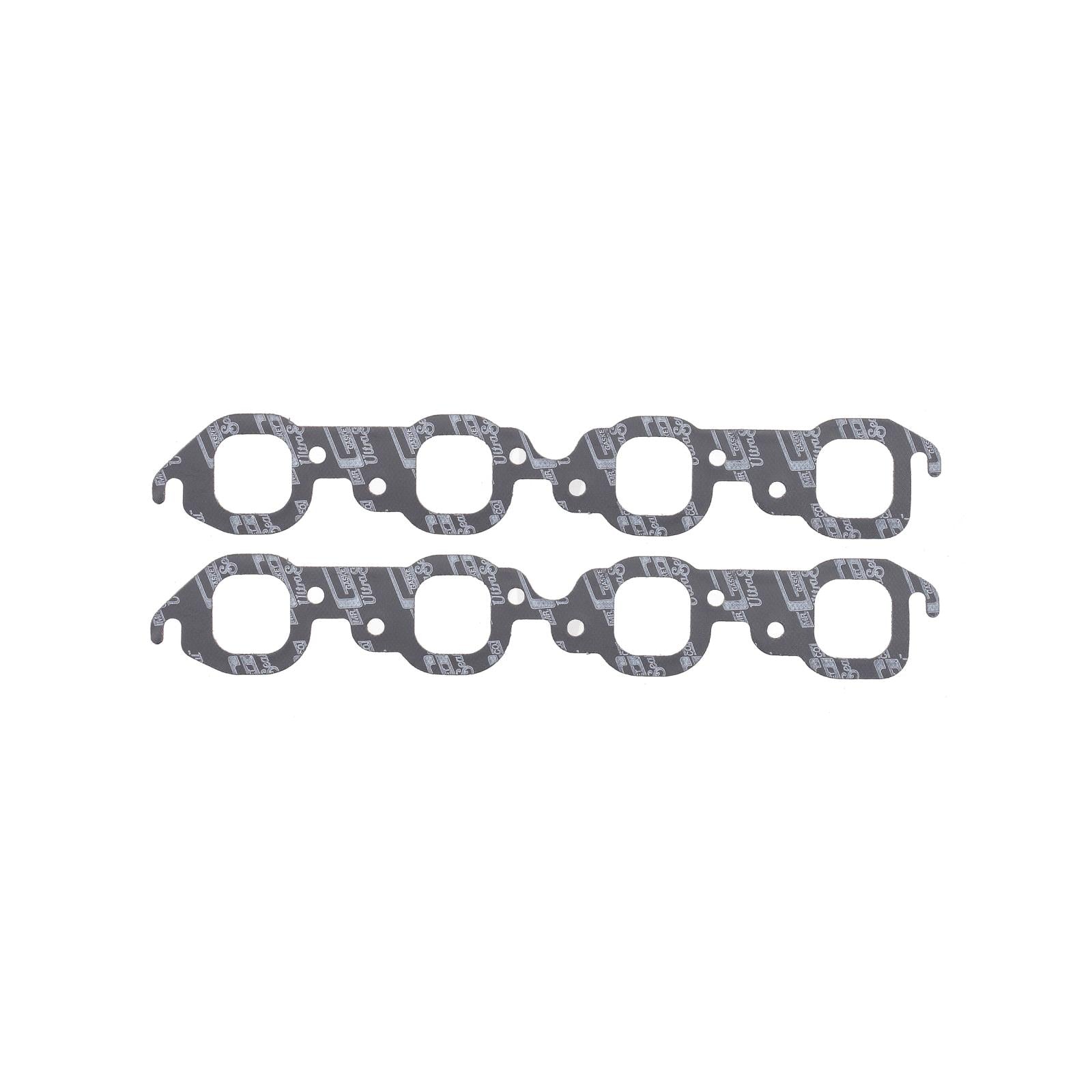 Ultra-Seal Header Gaskets Fits 1965-1990 Chevrolet 396-454 Mark IV Big Block Square Port, 1.85 Inch x 1.90 Inch Mr Gasket