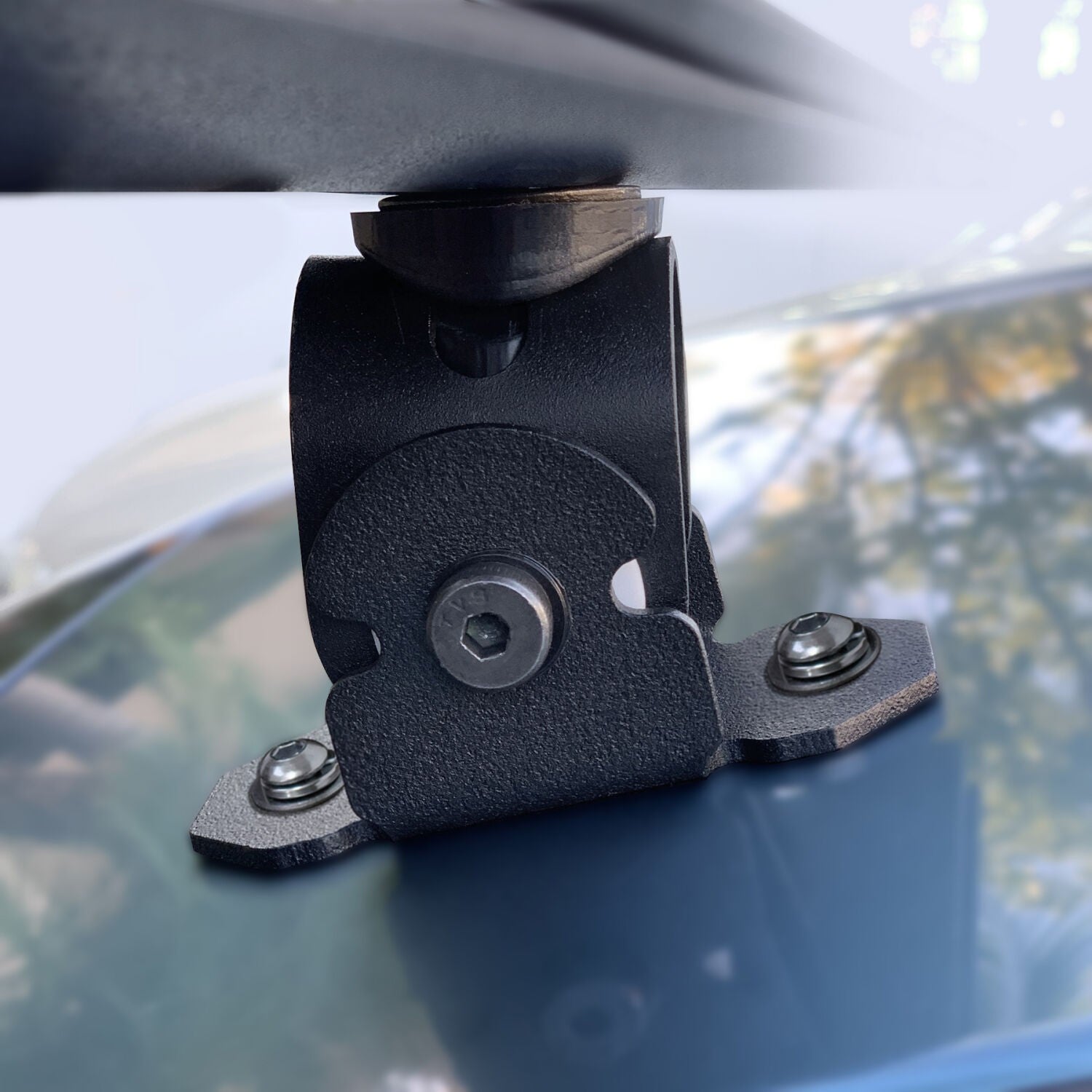 SRM Rack Mounting Kit Adjustable Multi Axis Mount Textured Black Go Rhino-2