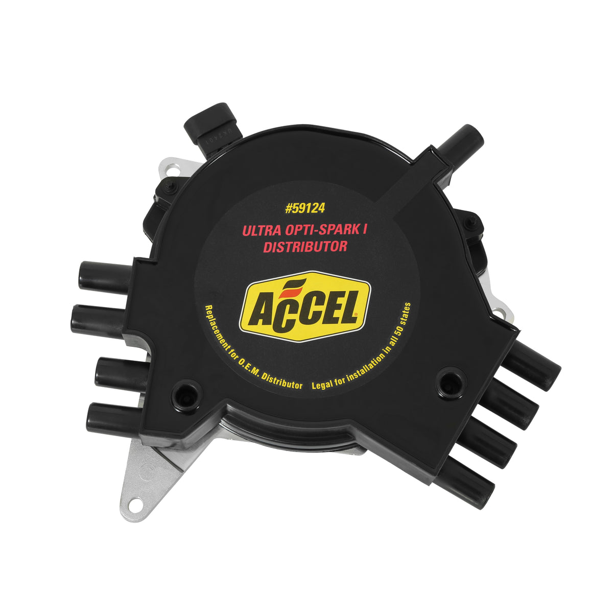 Distributor Performance Replacement GM Opti-Spark I GM Lt1 1992-Early 1994 W/Spline Drive Spline Drive Brass Contacts ACCEL