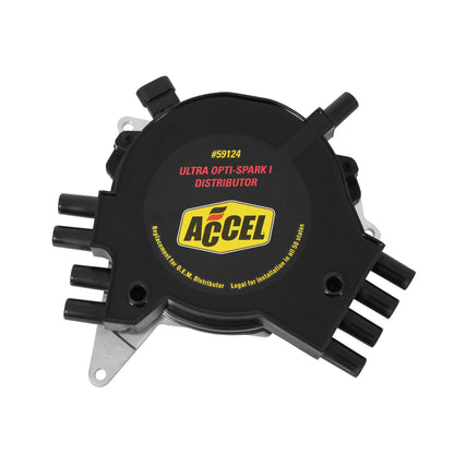 Distributor Performance Replacement GM Opti-Spark I GM Lt1 1992-Early 1994 W/Spline Drive Spline Drive Brass Contacts ACCEL