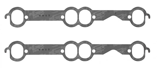 Ultra-Seal Header Gaskets Fits 1955-1991 Chevrolet 262-400 Gen I Small Block Oval Ports, 1.50 Inch x 1.82 Inch Mr Gasket