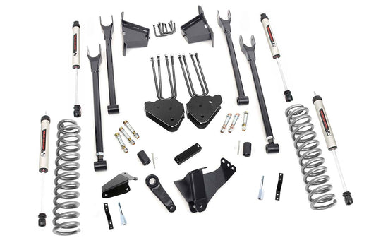 8 Inch Ford 4-Link Suspension Lift Kit 05-07 F-250/350 4WD Diesel Rough Country-1