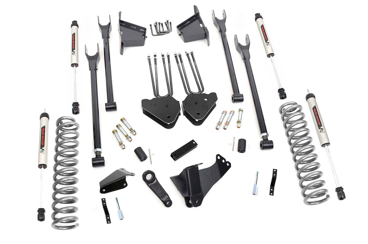 8 Inch Ford 4-Link Suspension Lift Kit 05-07 F-250/350 4WD Diesel Rough Country-1