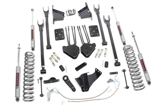 8 Inch Suspension Lift Kit 4-Link 08-10 F-250/350 4WD Rough Country-1