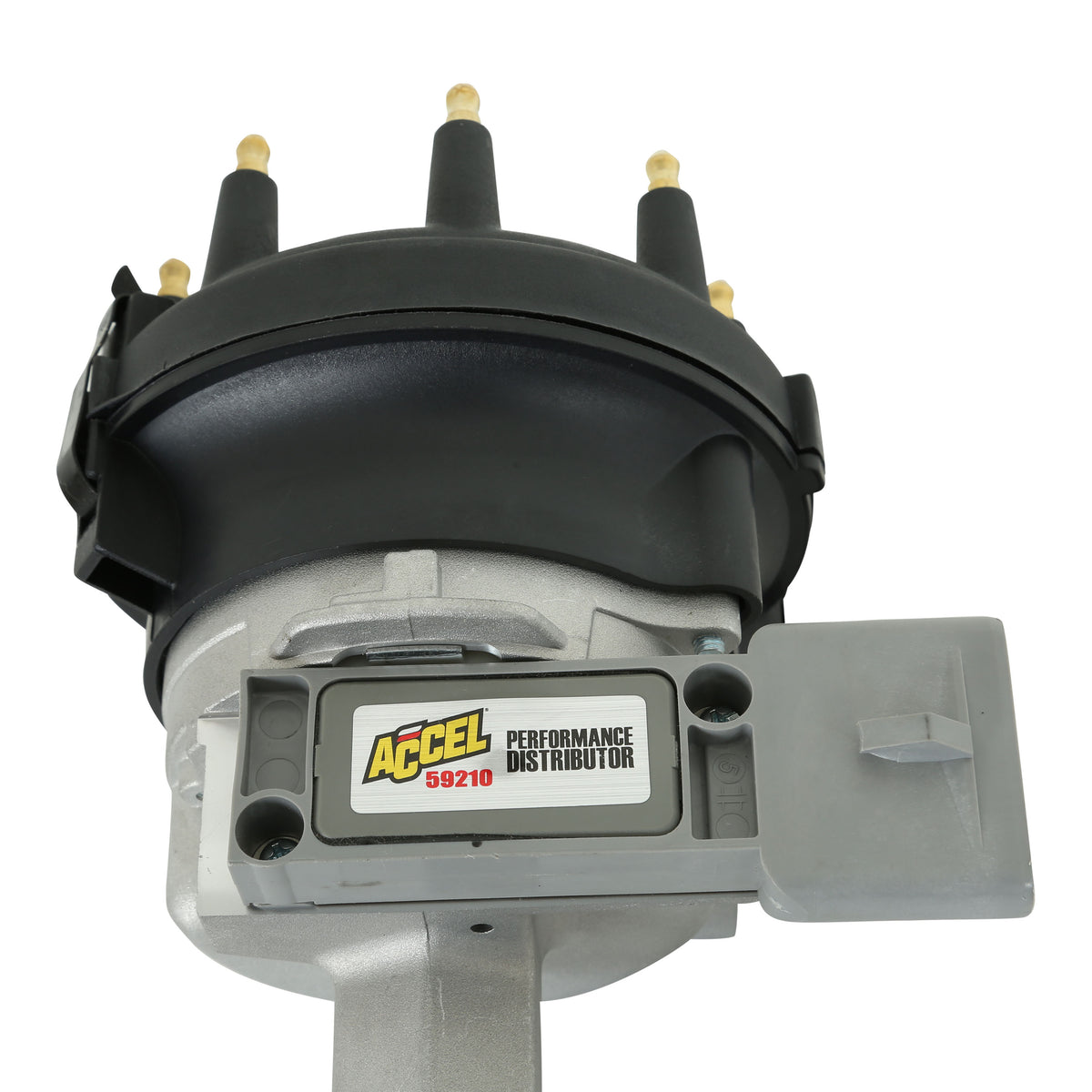 Drop-In Stock Replacement Distributor For Ford Vehicles With Steel Gear ACCEL-6