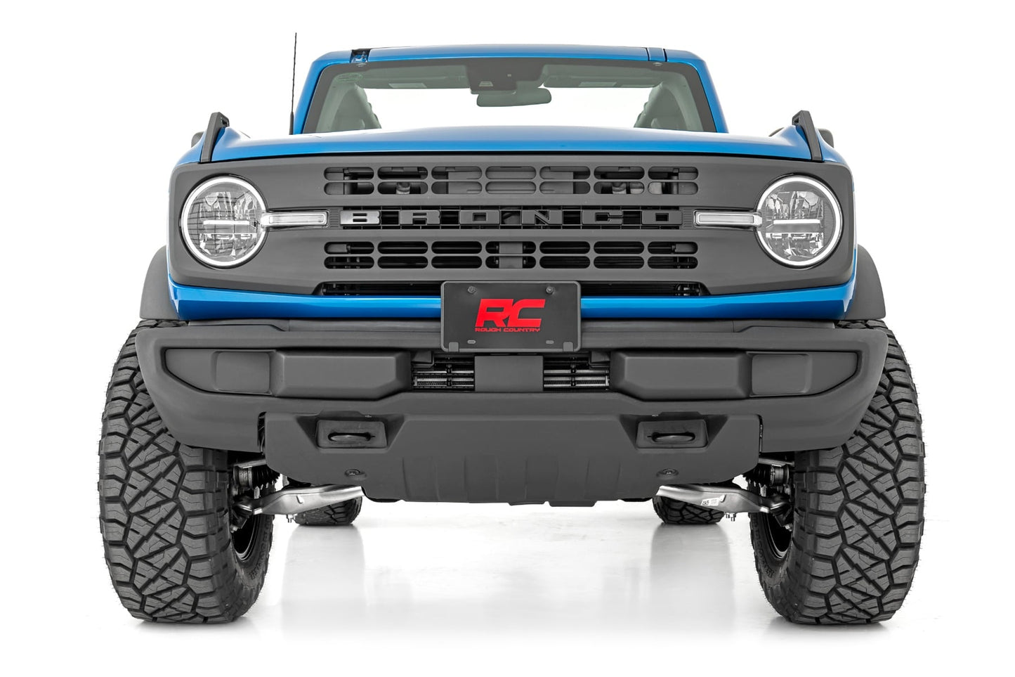 2 Inch Lift Kit M1 Lifted Struts Ford Bronco 4WD (2021-2025) Rough Country-1