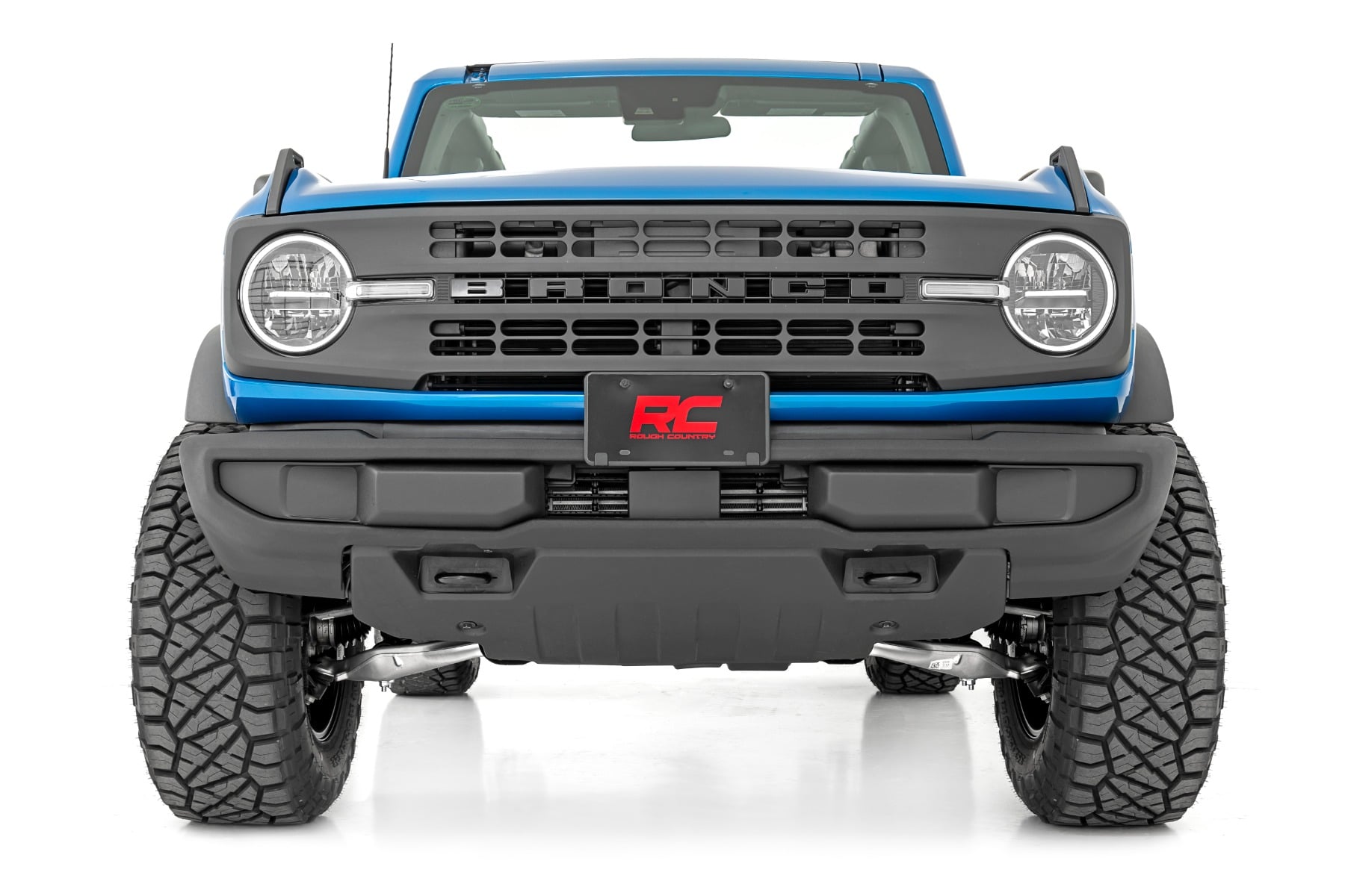2 Inch Lift Kit M1 Lifted Struts Ford Bronco 4WD (2021-2025) Rough Country-1