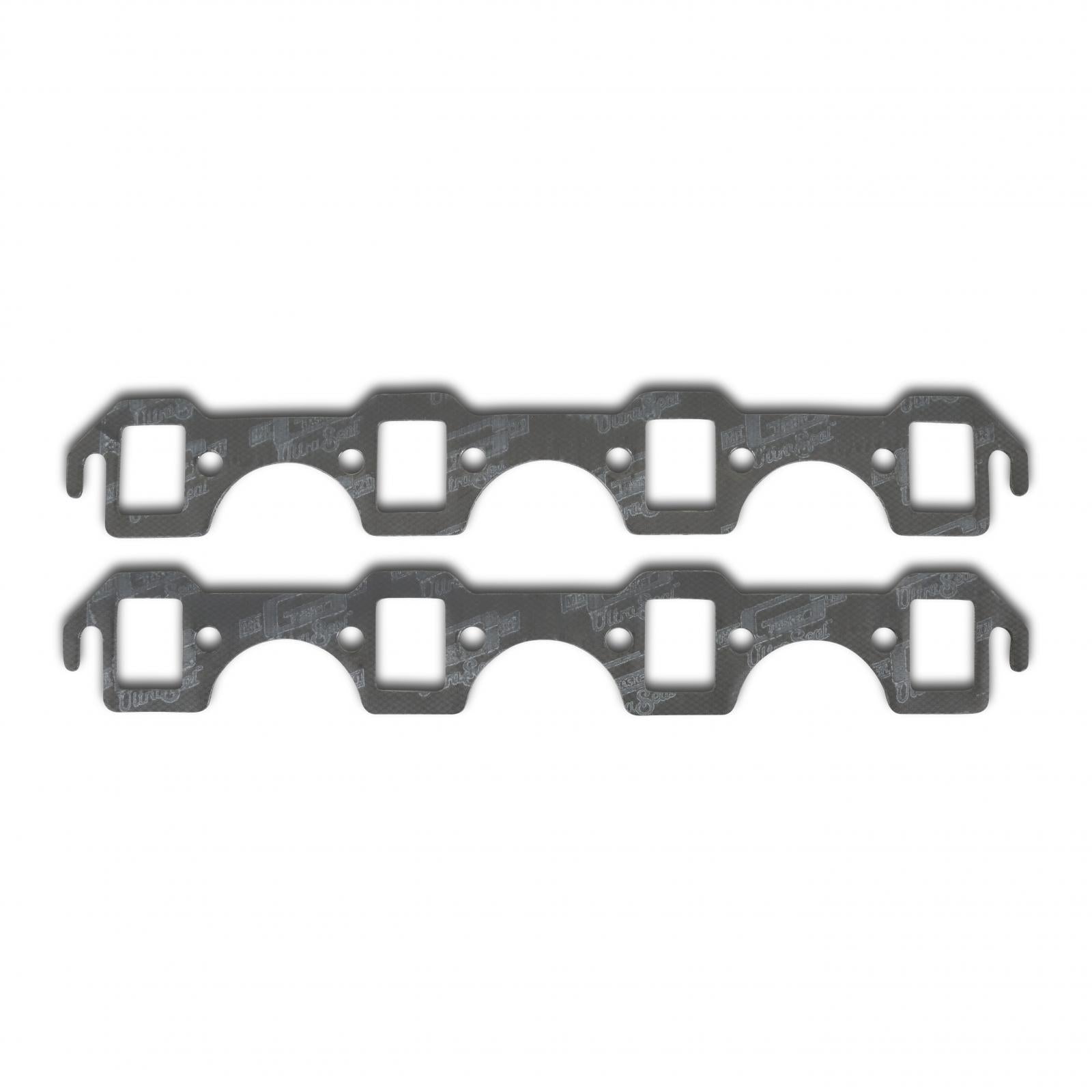 Ultra-Seal Header Gaskets Fits 1964-1995 Ford 289-351W Small Block 1.12 Inch x 1.48 Inch Ports Mr Gasket