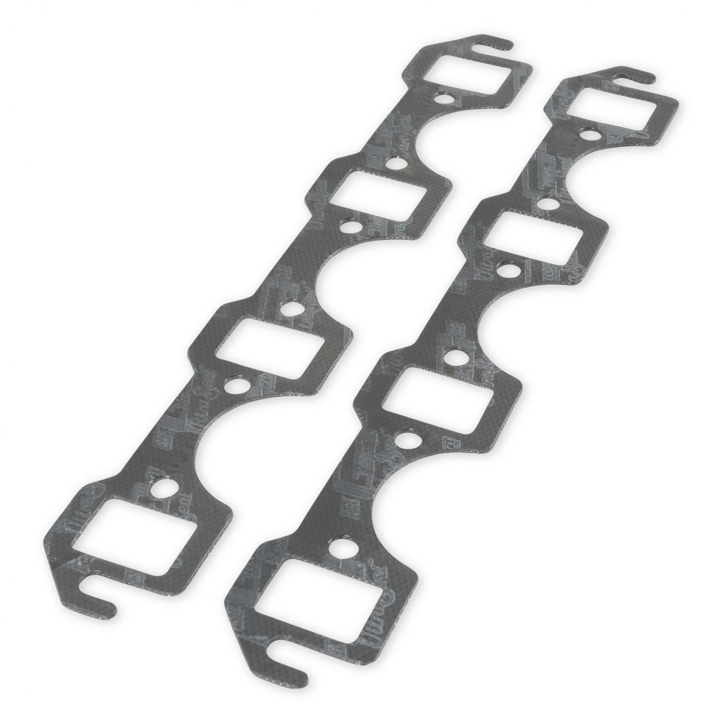 Ultra-Seal Header Gaskets Fits 1964-1995 Ford 289-351W Small Block 1.12 Inch x 1.48 Inch Ports Mr Gasket-1