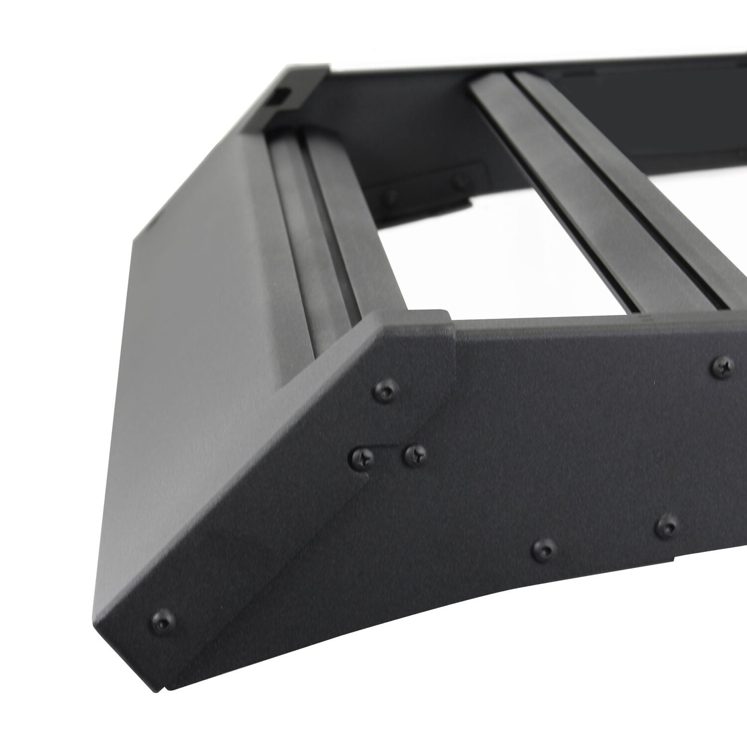 Ceros Low Profile Roof Rack Textured Black 2016-2023 Toyota Tacoma Go Rhino-3