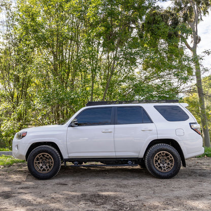 Ceros Low Profile Roof Rack Textured Black 2010-2024 Toyota 4Runner Go Rhino-2