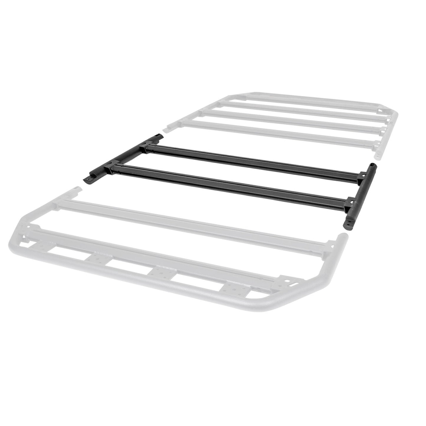 SRM300 Universal Center Rack Extention Textured Black Go Rhino-1