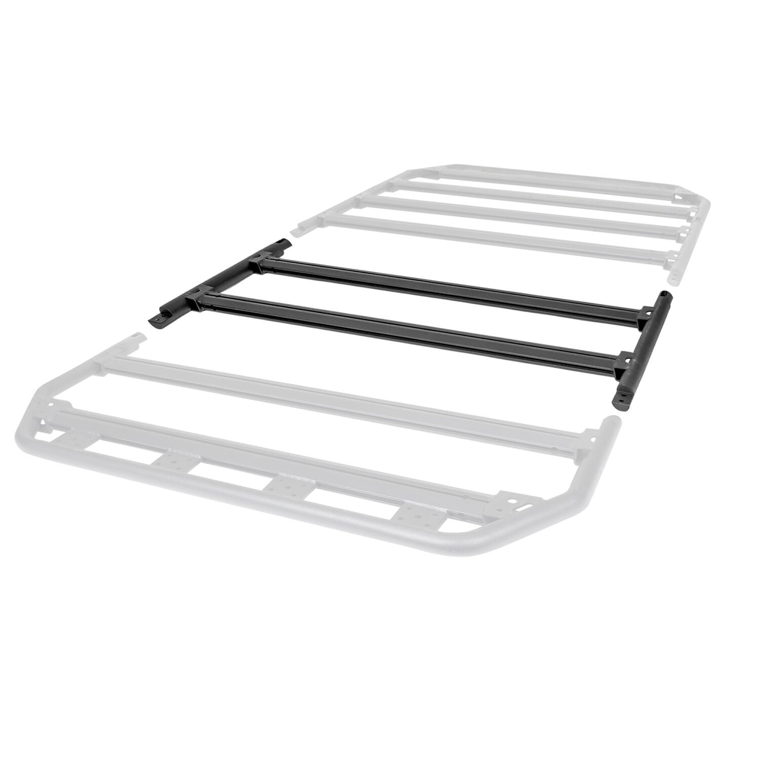 SRM300 Universal Center Rack Extention Textured Black Go Rhino-1