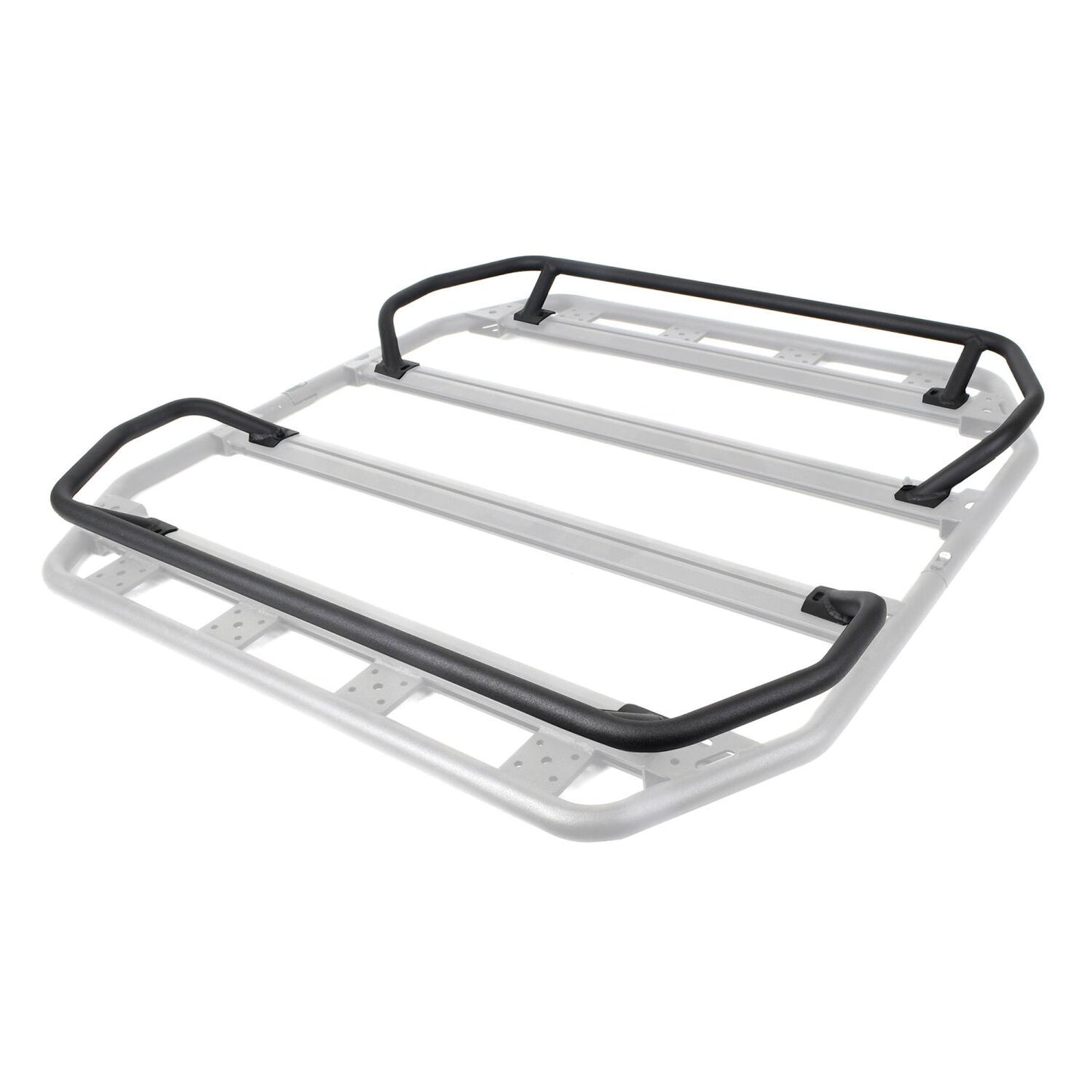 SRM300 Trail Rail Kit for 40 Inch Long Rack Textured Black Go Rhino