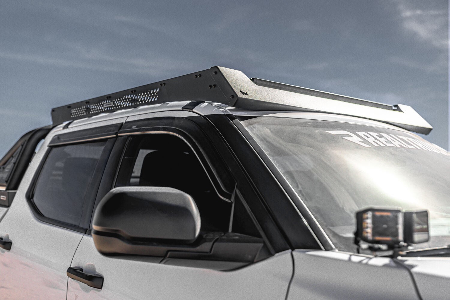 Ceros Low Profile Roof Rack Textured Black 2016-2021 Toyota Tundra Go Rhino-4