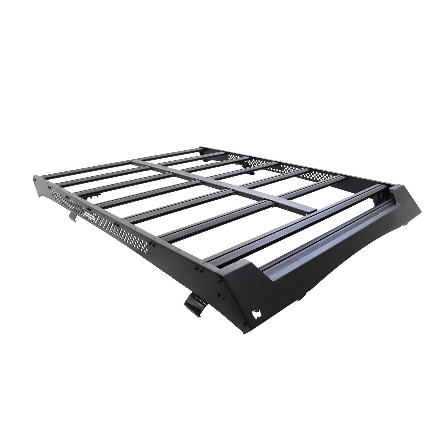 Ceros Low Profile Roof Rack Textured Black 2019-2026 Ram 1500 Go Rhino-7
