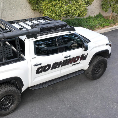 Ceros Low Profile Roof Rack Textured Black 2022-2026 Toyota Tundra Go Rhino-7