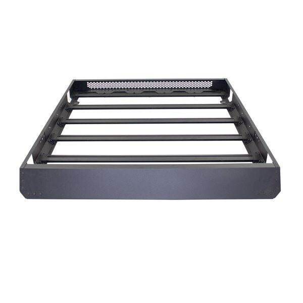 SRM400 Fabricated Customizable Steel Basket Roof Rack Textured Black Go Rhino-30