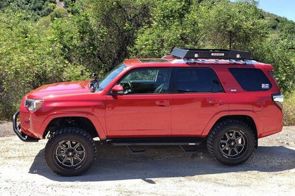 SRM400 Fabricated Customizable Steel Basket Roof Rack Textured Black Go Rhino-20