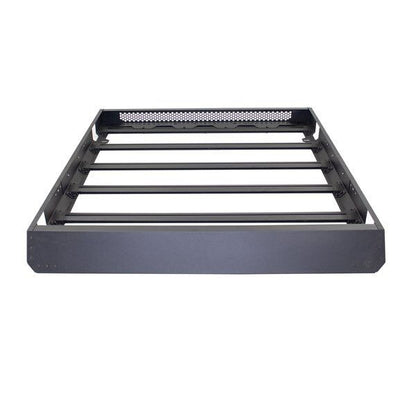SRM400 Fabricated Customizable Steel Basket Roof Rack Textured Black Go Rhino