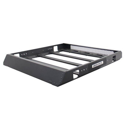 SRM400 Fabricated Customizable Steel Basket Roof Rack Textured Black Go Rhino-14