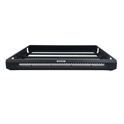 SRM400 Fabricated Customizable Steel Basket Roof Rack Textured Black Go Rhino-15