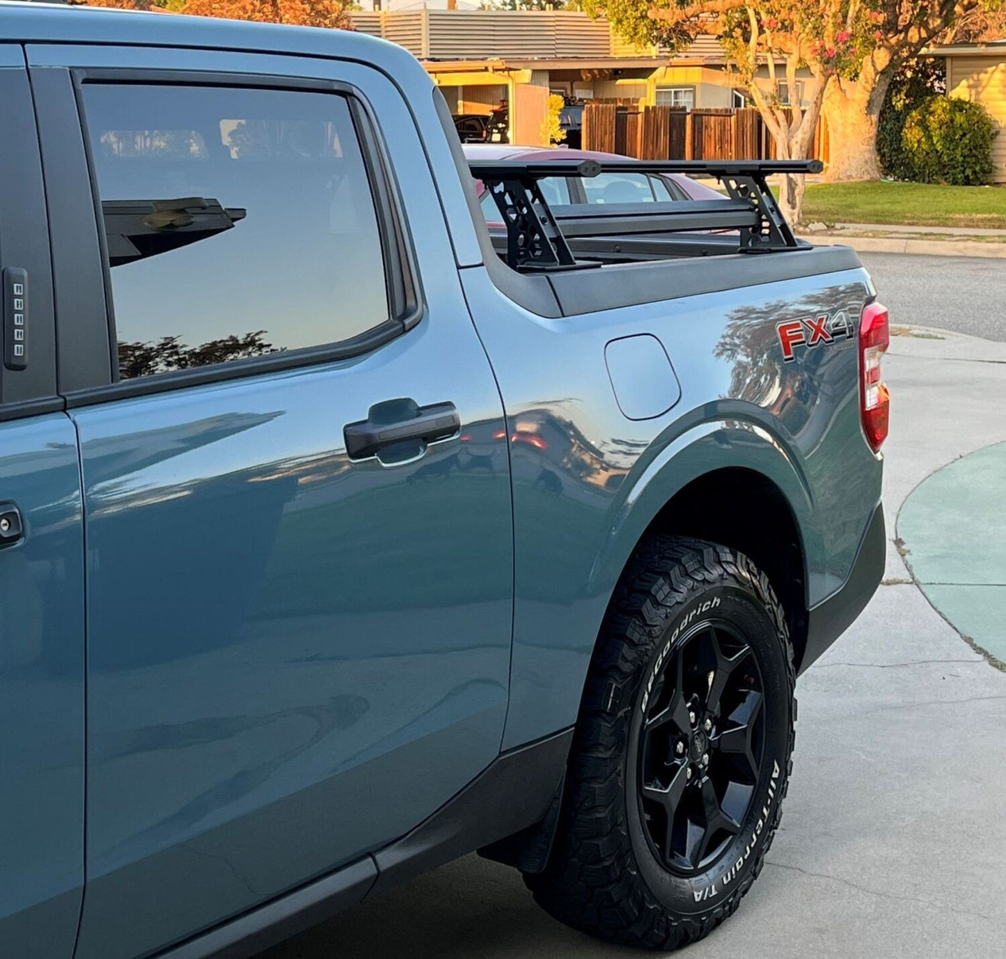 XRS Cross Bars Truck Bed Rail Kit for Mid Sized Trucks without Tonneau Covers Textured Black 2005-2026 Nissan Frontier 2015-2026 Colorado/Canyon 2016-2026 Toyota Tacoma Go Rhino-13