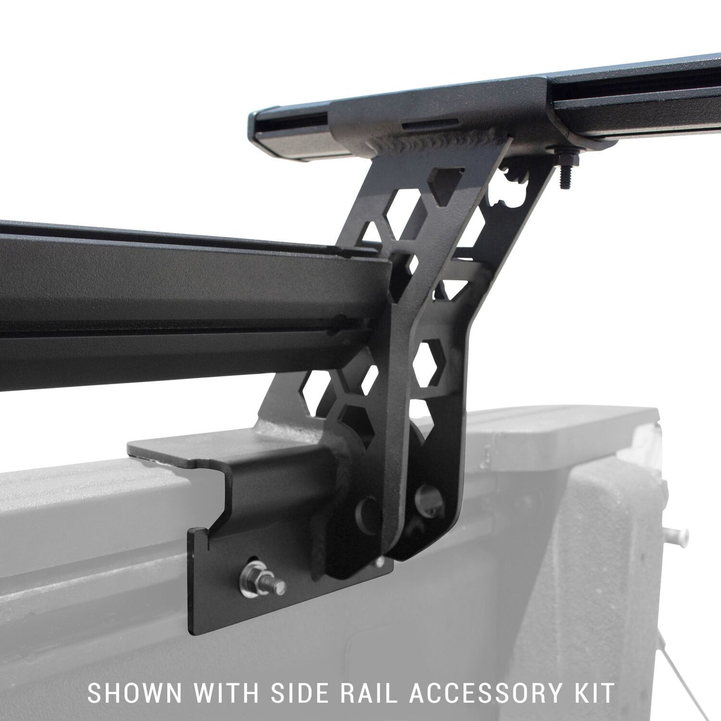 XRS Cross Bars Truck Bed Rail Kit for Mid Sized Trucks without Tonneau Covers Textured Black 2005-2026 Nissan Frontier 2015-2026 Colorado/Canyon 2016-2026 Toyota Tacoma Go Rhino-6
