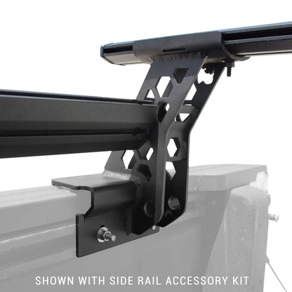 XRS Cross Bars Truck Bed Rail Kit for Mid Sized Trucks without Tonneau Covers Textured Black 2005-2026 Nissan Frontier 2015-2026 Colorado/Canyon 2016-2026 Toyota Tacoma Go Rhino-6