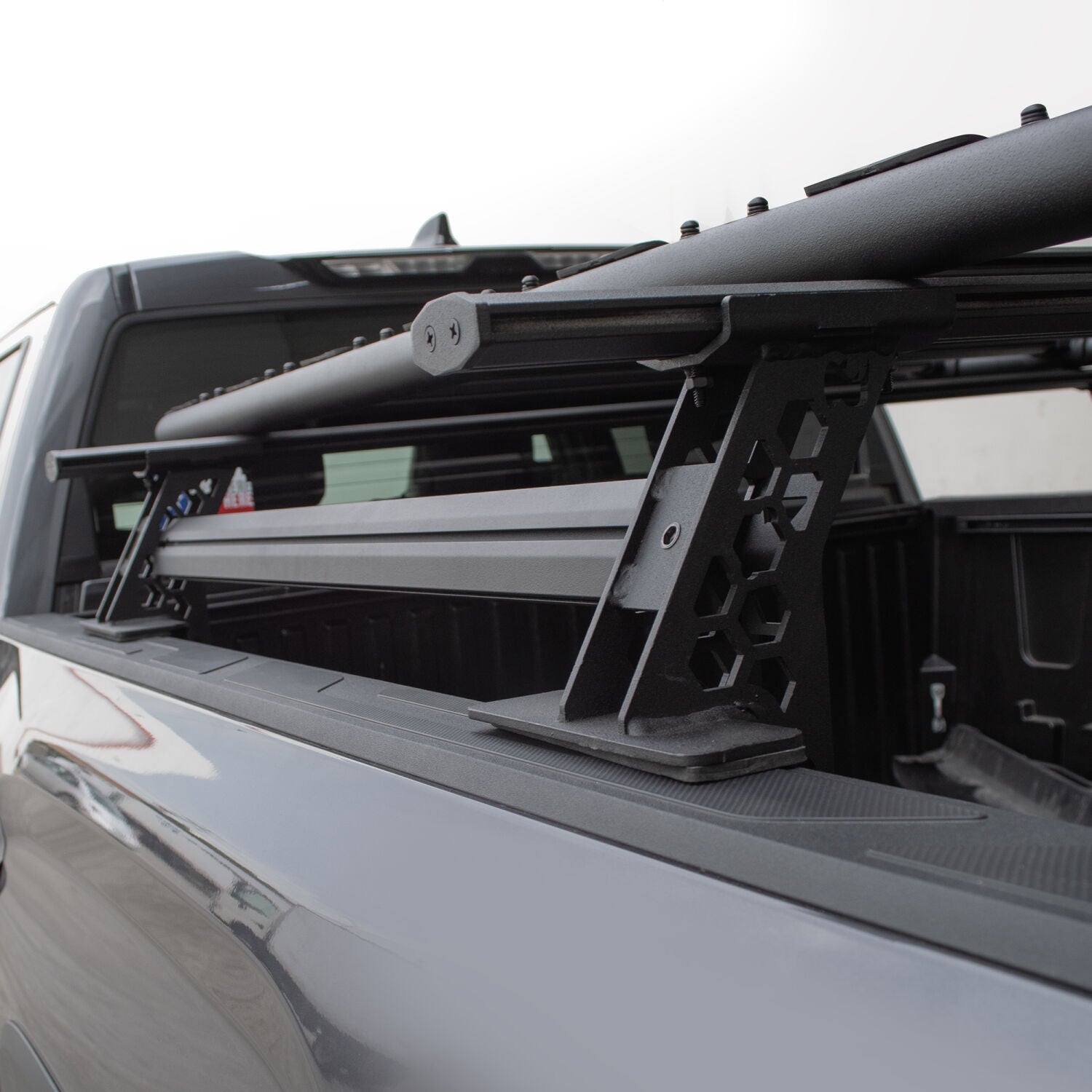 XRS Cross Bars Truck Bed Rail Kit for Mid Sized Trucks without Tonneau Covers Textured Black 2005-2026 Nissan Frontier 2015-2026 Colorado/Canyon 2016-2026 Toyota Tacoma Go Rhino-8