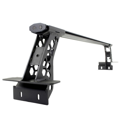 XRS Cross Bars Truck Bed Rail Kit for Full Sized Trucks without Tonneau Covers Textured Black 2007-2026 Toyota Tundra 2015-2026 Silverado/Sierra 2500 HD Go Rhino-1