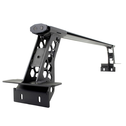 XRS Cross Bars Truck Bed Rail Kit for Full Sized Trucks without Tonneau Covers Textured Black 2007-2026 Toyota Tundra 2015-2026 Silverado/Sierra 2500 HD Go Rhino-1