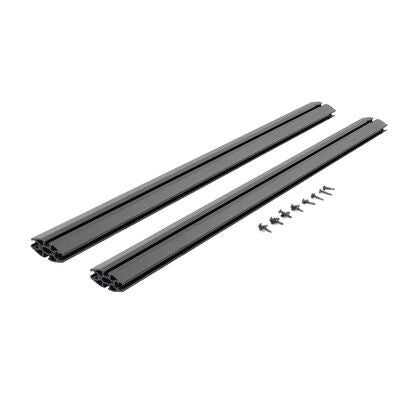 XRS Cross Bars 49 3/4 Inch Side Rail Accessory Kit Textured Black Go Rhino-6