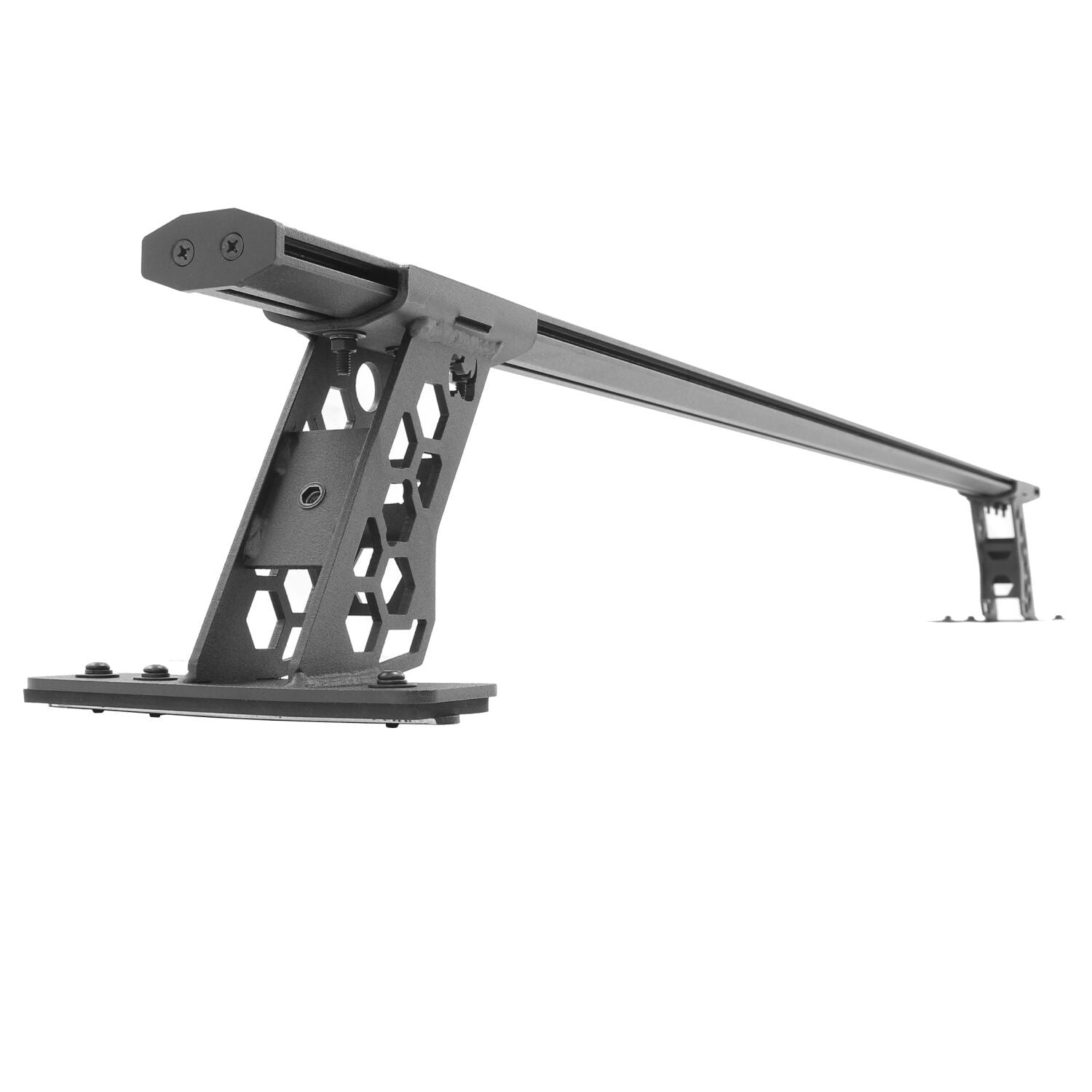 XRS Cross Bars Bed Rail Kit for Full/Mid Sized Trucks W/Tonneau Cover T Tracks Textured Black 2006-2026 Nissan Frontier 2016-2026 Toyota Tacoma 2017-2026 Ford F-250/F-350 Go Rhino-4