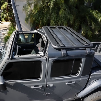 SRM500 35 Inch Flat Platform Roof Rack Textured Black Go Rhino-2