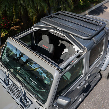 SRM500 35 Inch Flat Platform Roof Rack Textured Black Go Rhino-3