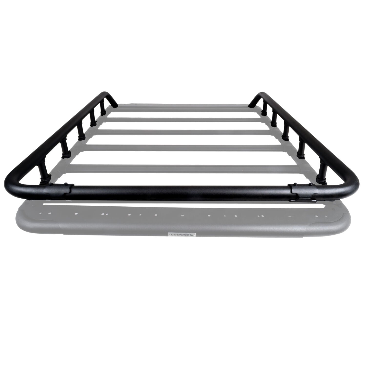 SRM500 Side & Rear Rail Kit for 65 Inch Long Rack Textured Black Go Rhino-2