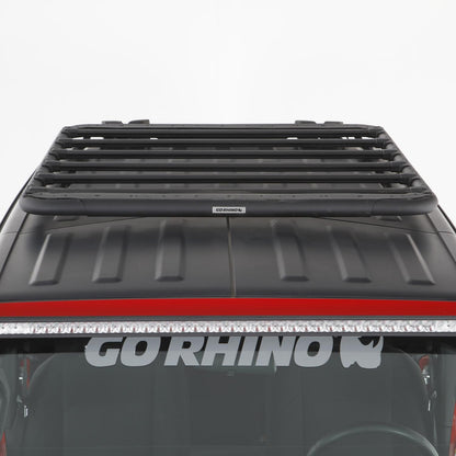 SRM500 65 Inch Flat Platform Roof Rack Textured Black Go Rhino-9