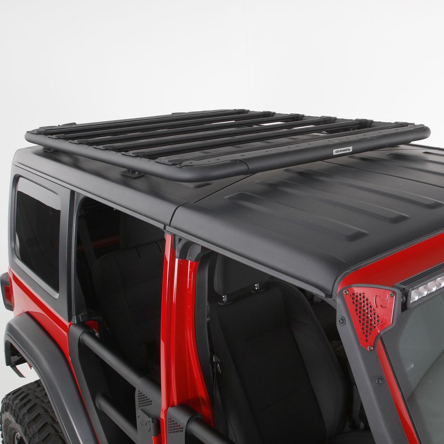 SRM500 65 Inch Flat Platform Roof Rack Textured Black Go Rhino-10