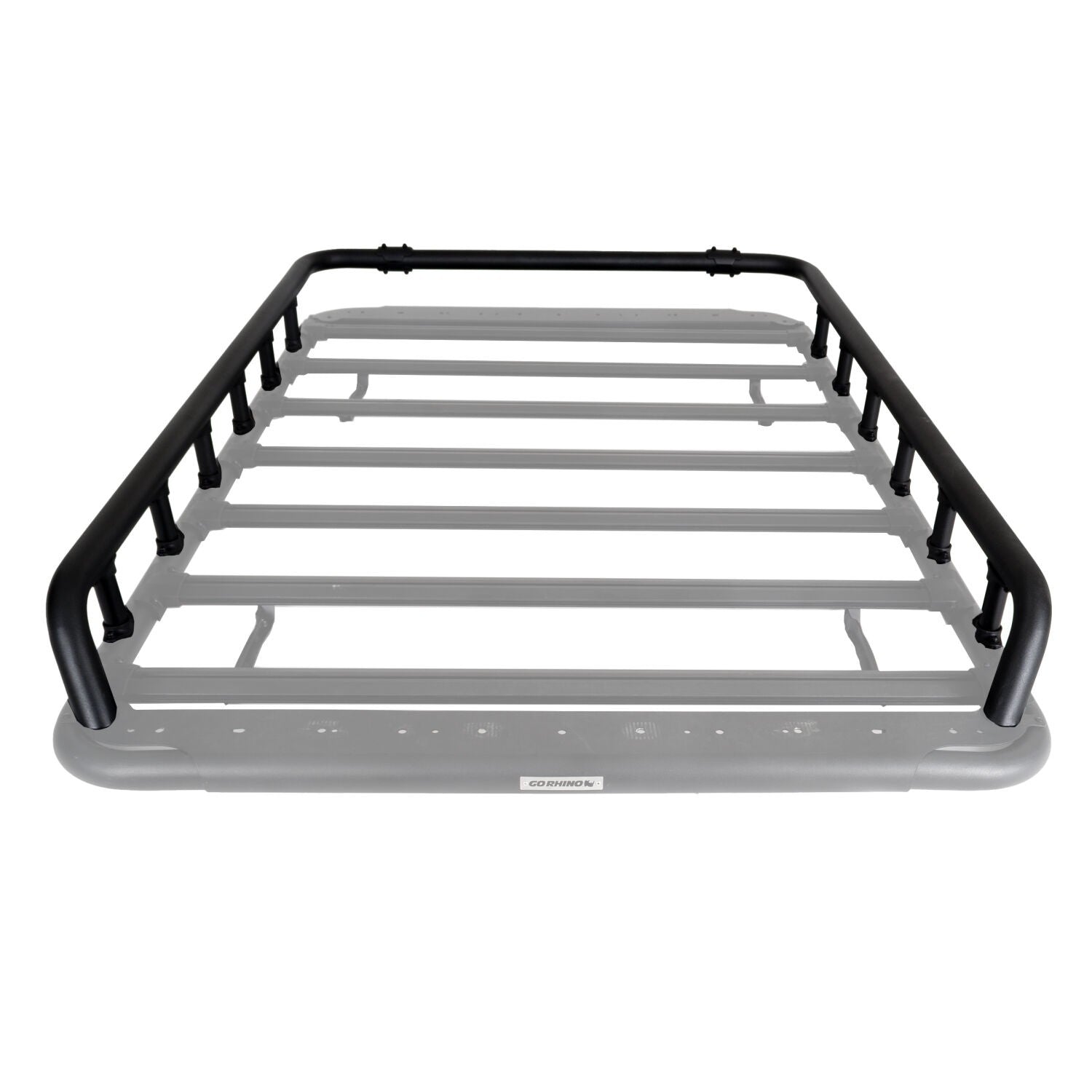SRM500 Side & Rear Rail Kit for 75 Inch Long Rack Textured Black Go Rhino-2