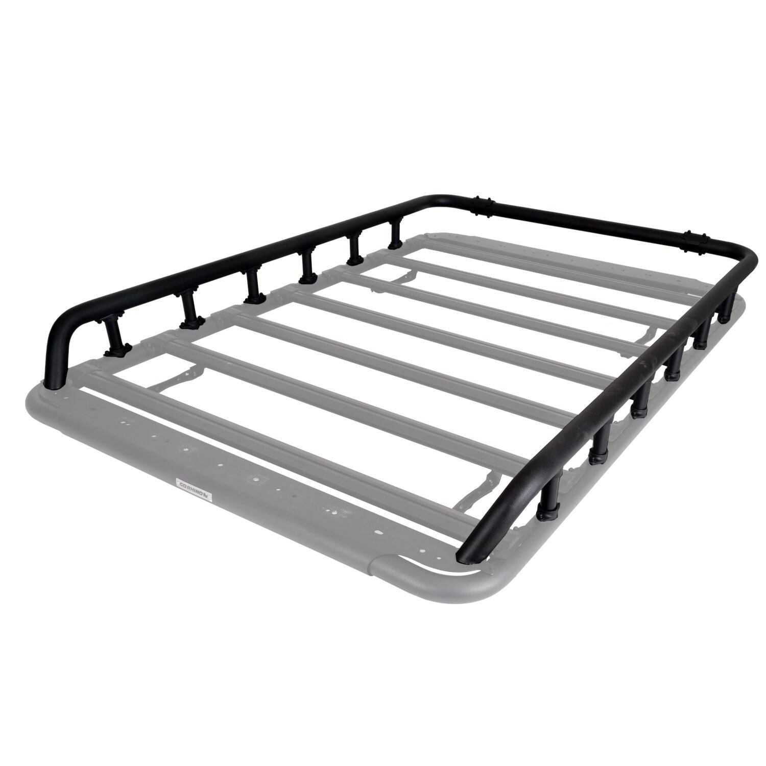 SRM500 Side & Rear Rail Kit for 75 Inch Long Rack Textured Black Go Rhino-3