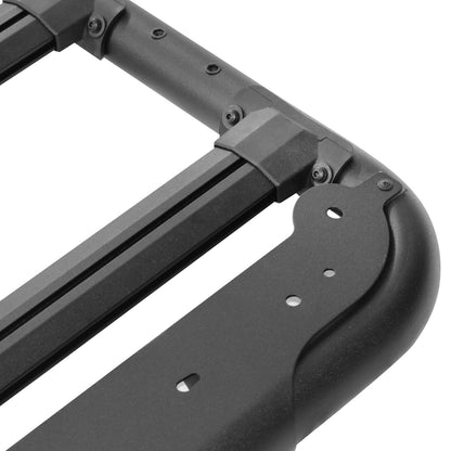 SRM500 75 Inch Flat Platform Roof Rack Textured Black Go Rhino-5
