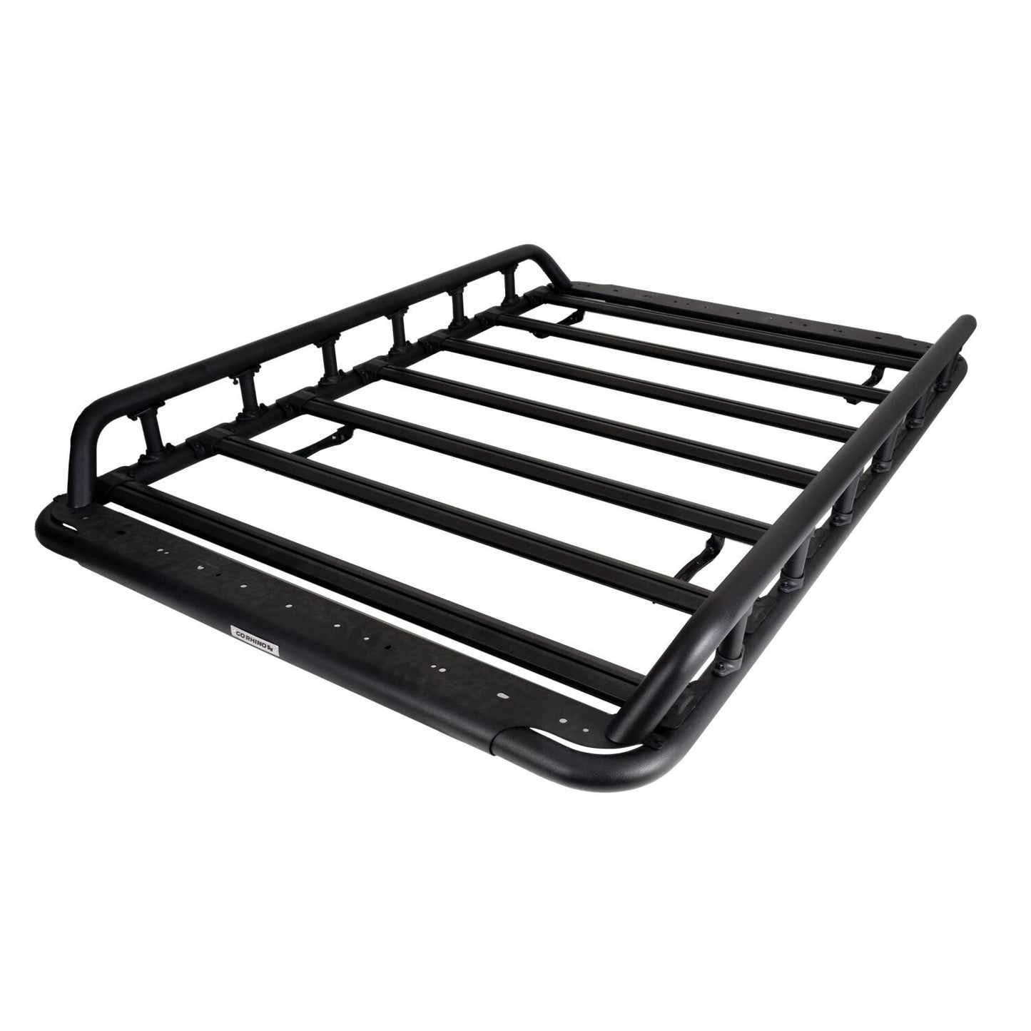 SRM500 Flat Platform Rack With Side Rail Kit Textured Black Go Rhino