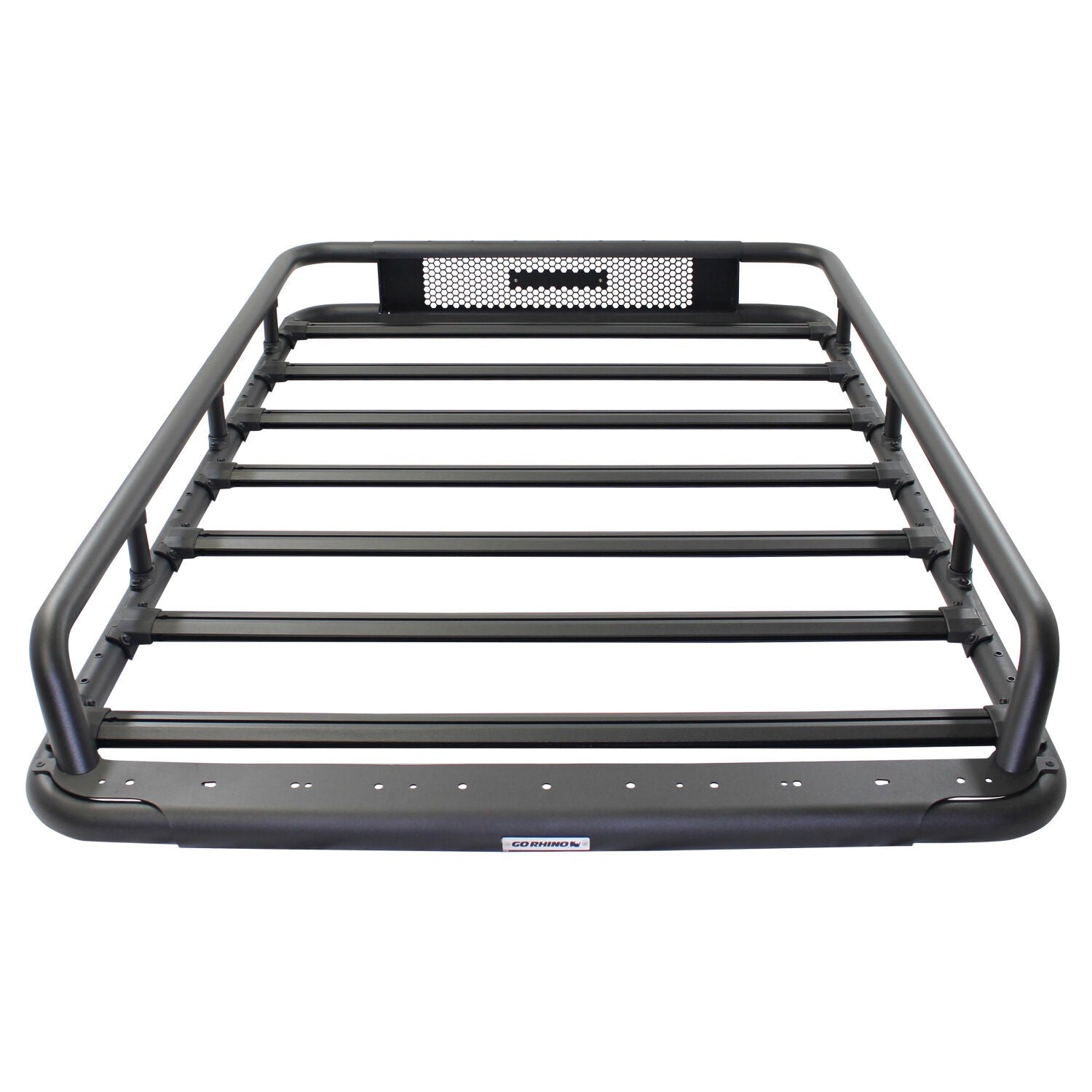 SRM600 Tubular Basket Style Roof Rack Textured Black Go Rhino-3