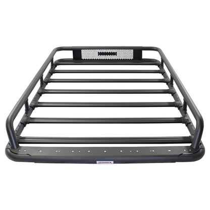 SRM600 Tubular Basket Style Roof Rack Textured Black Go Rhino-3