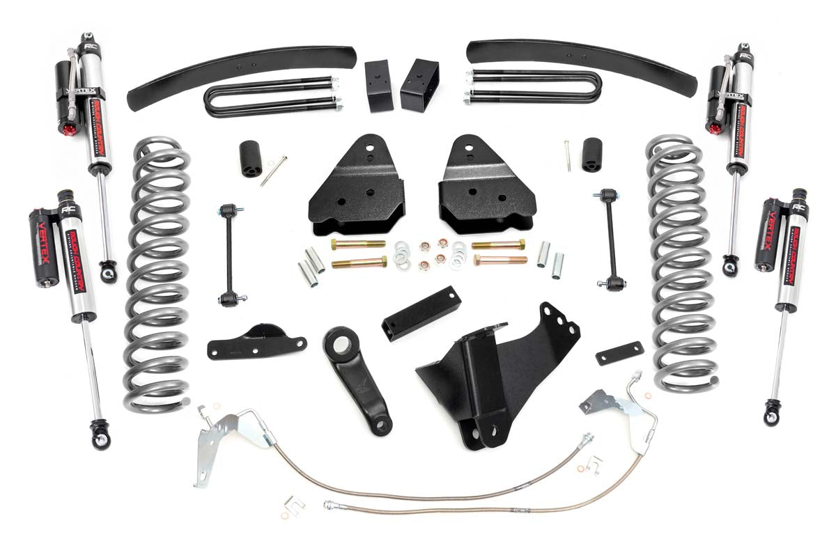 Rough Country Ford F-250/F-350 6 Inch Suspension Lift Kit For 08-10 Ford F-250/F-350 Diesel 4WD Rough Country