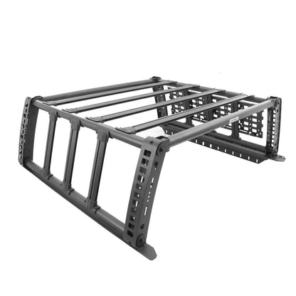 XRS Overland Xtreme Rack Jeep Gladiator JT Textured Black 2020-2025 Jeep Gladiator Go Rhino-7